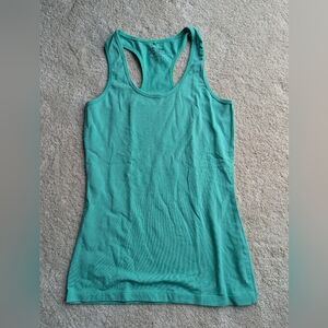 Cotton Teal Tank Top - M